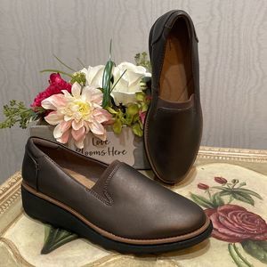 Clarks Sharon Dolly Antique Bronze Sz 7 NWT